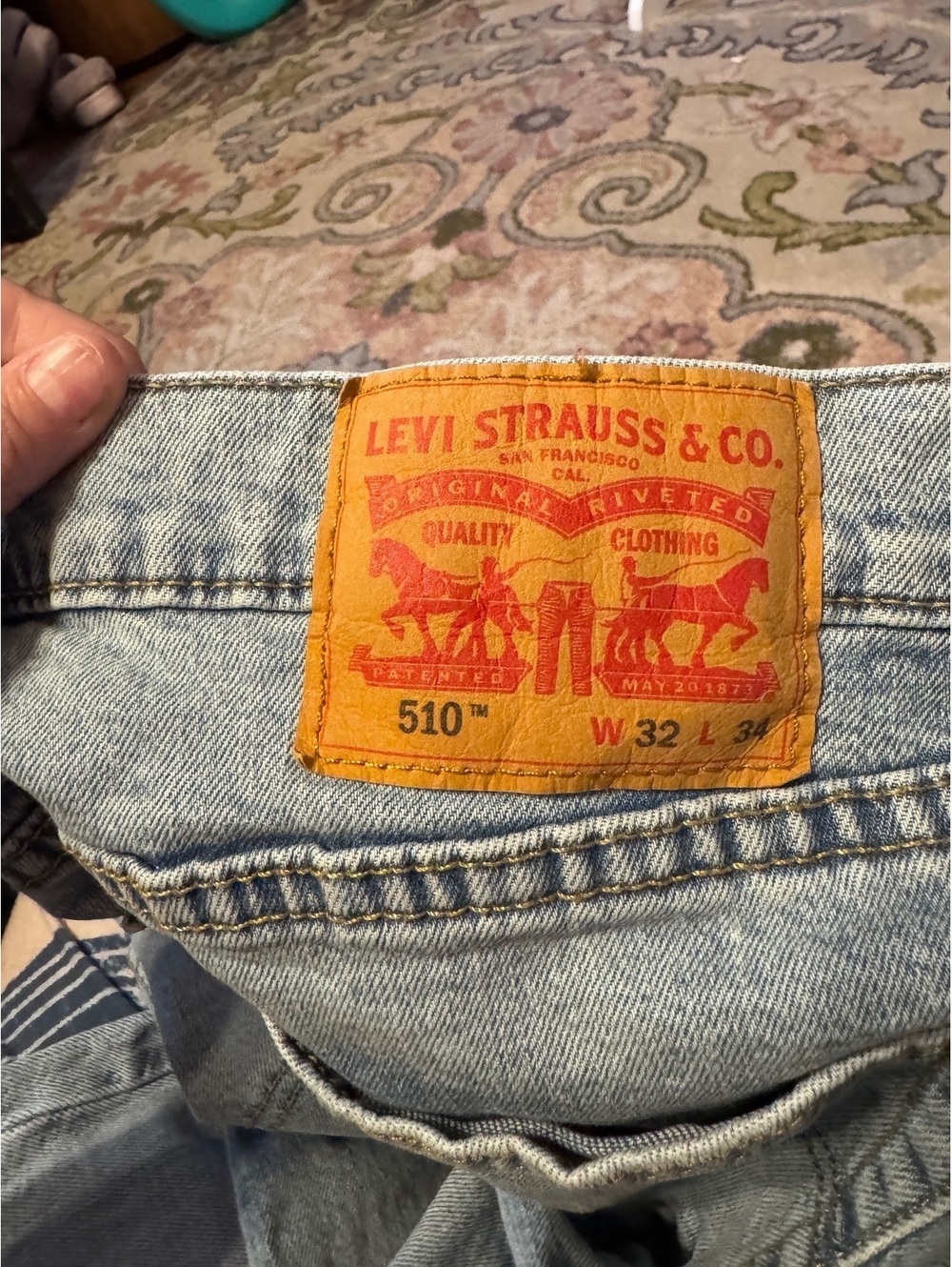 Levi’s 510 straight/slim leg jeans - Picture 3 of 6